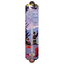 Thermomètre route des Alpes