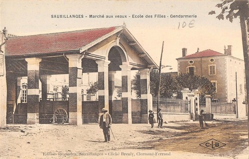 Cpa sauxillanges marche - ,