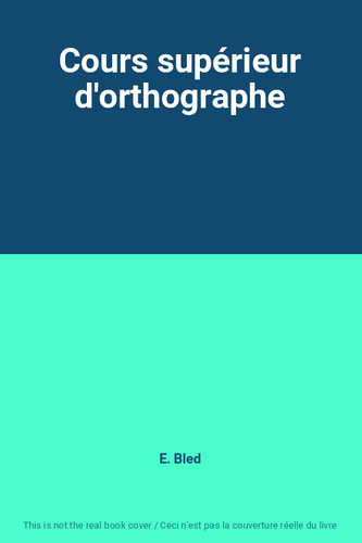 Cours supérieur