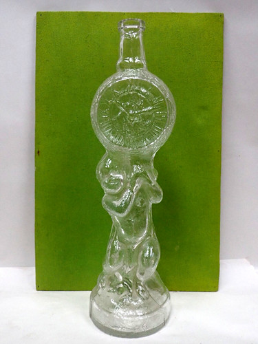 Ancien flacon bouteille - bouteille, en