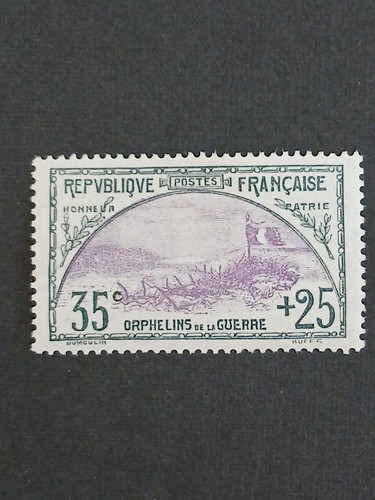 Timbre france orphelins - timbre, de