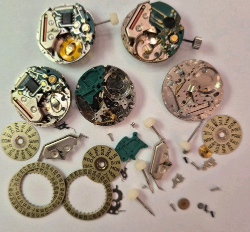 Mouvements incomplets montre - mouvements,