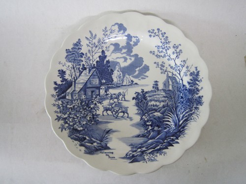 Assiette faience harnessing - assiette,