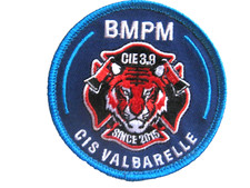 ECUSSON DU BMPM BATAILLON DES MARINS POMPIERS DE MARSEILLE 13 CIS VALBARELLE