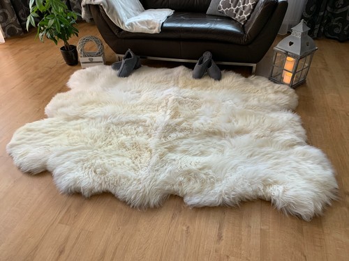 Tapis peau mouton - peau, de