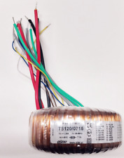 Transformateur torique 155v+104v+51v+120v+2x6.3volts