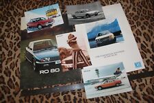 (MB1c) 2 Catalogues Brochures + photo et cartes NSU RO 80