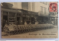 Troyes - Devanture Venon-Laurent 60 Rue de l'Hotel de Ville - Commerce de Cycles
