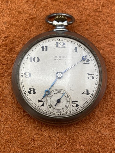 Montre poche gousset - montre, buren