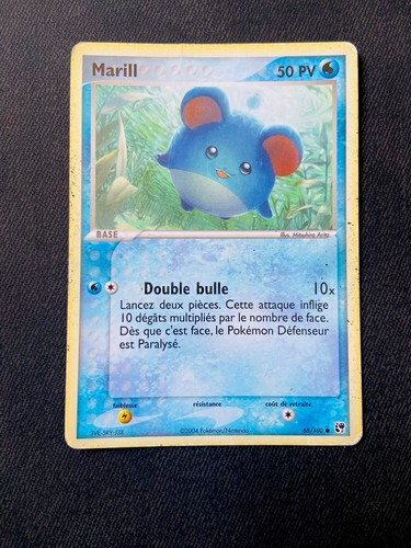 Carte pokémon marill 100 - pokémon, 68/100