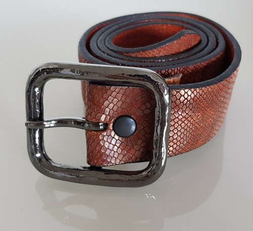 Ceinture cuir coeur - , lion