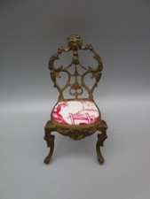 Chaise miniature en bronze - XIXème