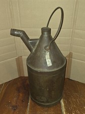 ANCIEN BIDON HUILE DE MINEUR OUTIL COLLECTION MINE DE CHIZEUIL