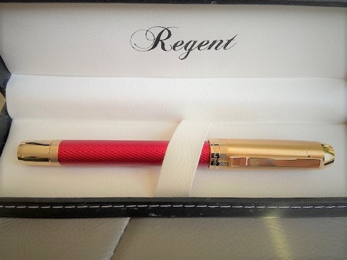 Stylo plume plaqué or - plume,