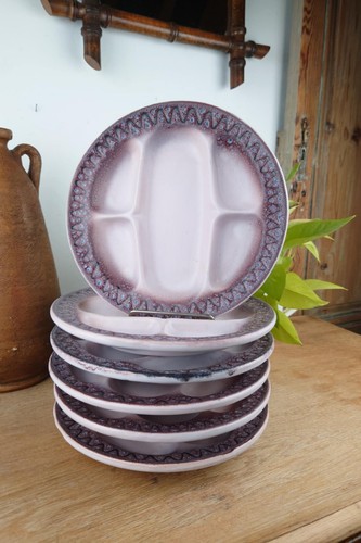 Lot assiettes - 6,