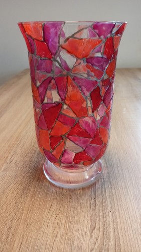Vase vintage verre carlsbad - vintage.,