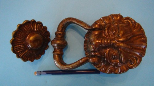 Heurtoir porte bronze - heurtoir,