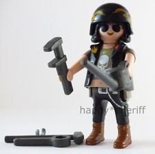 Playmobil moto motard
