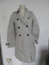 trench gris clair Zara taille