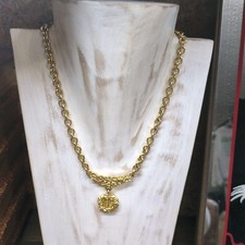 Chaîne collier vintage doré