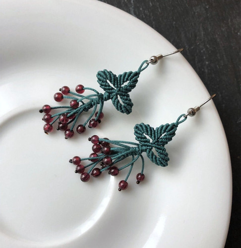 Boucles oreilles grappes de - boucles,