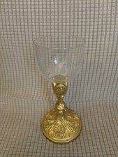 A POSER/LAMPE SANCTUAIRE/VEILLEUSE D'EGLISE D'AUTEL D'ICONE/TABERNACLE/H.19c/IHS
