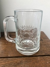 chope en verre épais drapeau normand