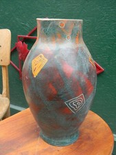 Jean Austruy Céramique Vase Africaniste Scarifié 1958 Master Piece