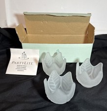 Partylite P0290 Frosted Lotus