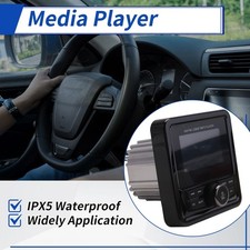 Marine Radio Fm Am MP3 Media Lecteur Bateau Stéréo Bluetooth USB Auxiliaire