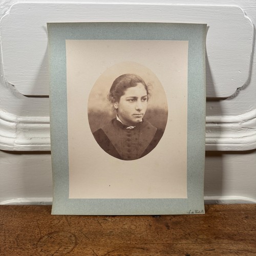 Photo albumine contrecollée