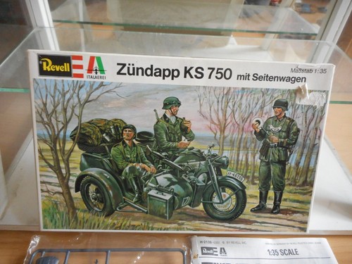 Modelkit revell zundapp 750 - ks,