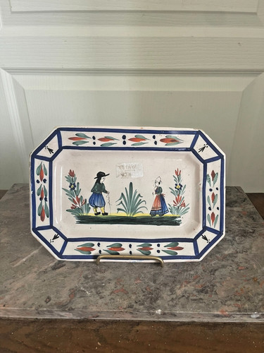 Ancien plat décoratif - ancien,