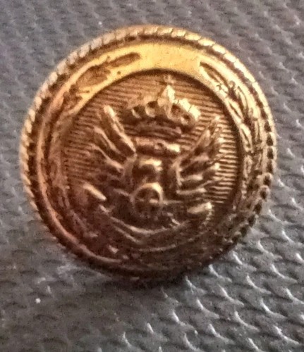 Ancien bouton marine - ,