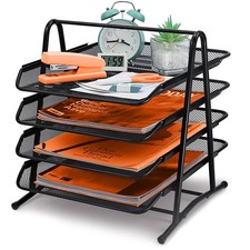 Bac à Courrier à 4 Niveaux