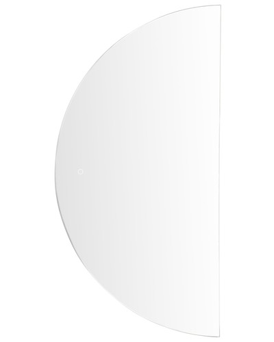 Miroir mural suspendu argenté - miroir,
