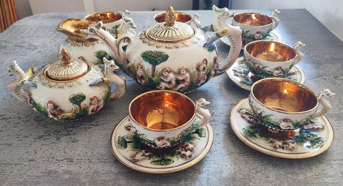 Service thé capodimonte - service,