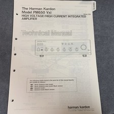 Harman Kardon PM650 Vxi Tech