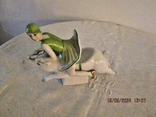 Ancienne baigneuse figurine - baigneuse,