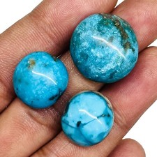 3 Pièces Naturel Turquoise