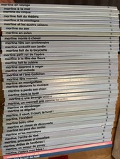 Lot de 40 livres Martine