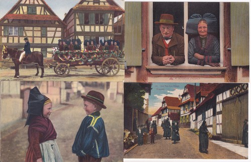 Lot cartes postales - lot,