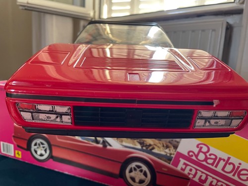 Voiture barbie ferrari mattel - barbie,