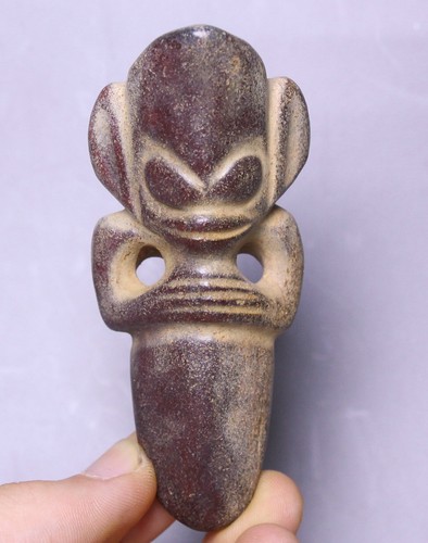 5cm china hongshan old jade - old,