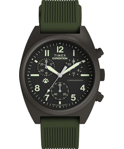 Timex montre vert chronographe - vert,