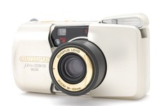 [NEUF] Appareil photo argentique Olympus μ mju Zoom 105 Deluxe Point &...