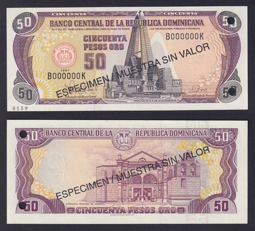 Billet république dominicaine - billet,