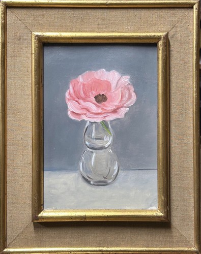 Small antique oil painting - small,