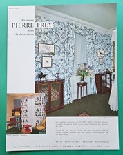 Tissus Pierre FREY  - PUBLICITE  1959 Print AD 2206