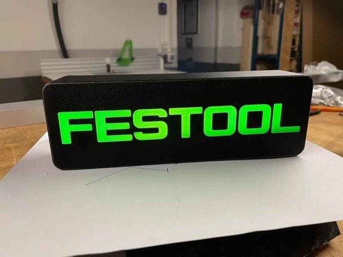 Festool led sign - festool,
